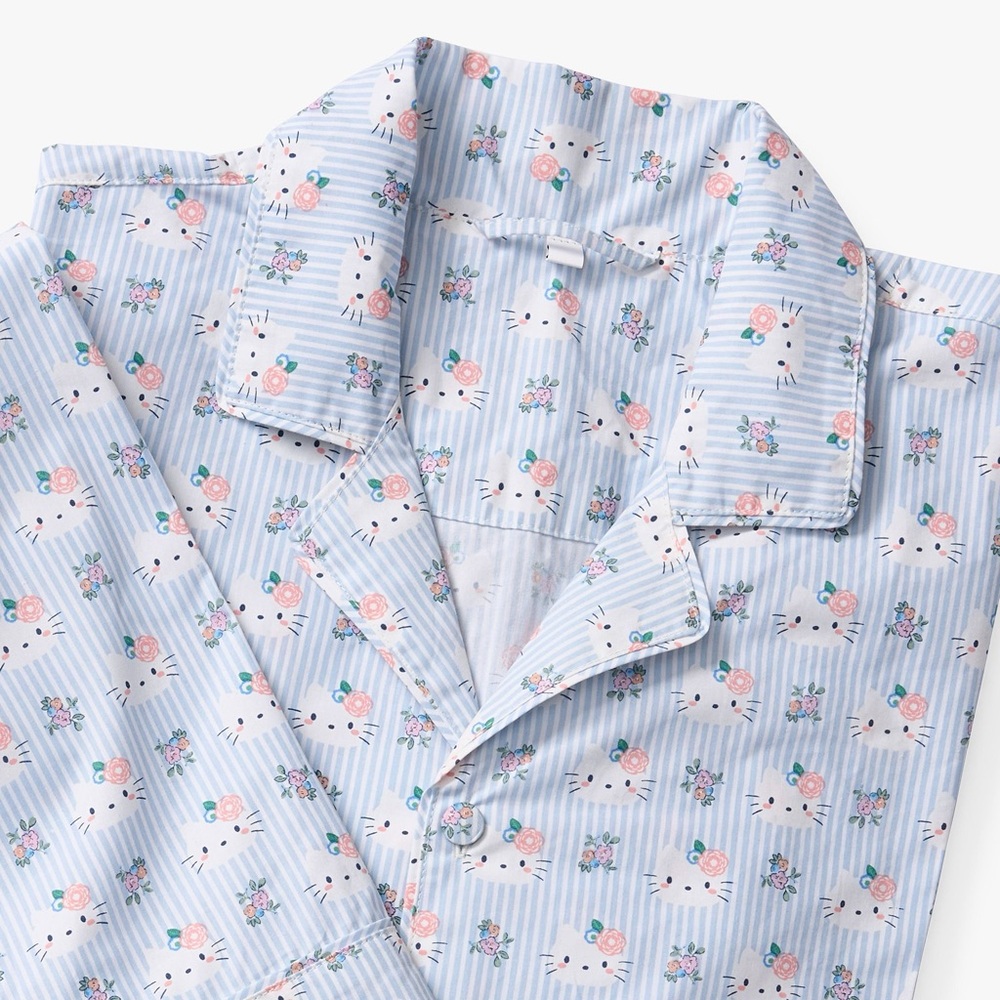Hello Kitty Pinstripe Pajama Set - NWT